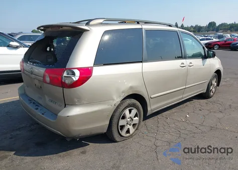2007 Toyota Sienna Le из США, поврежденный, VIN 5TDZK23C67S061959
